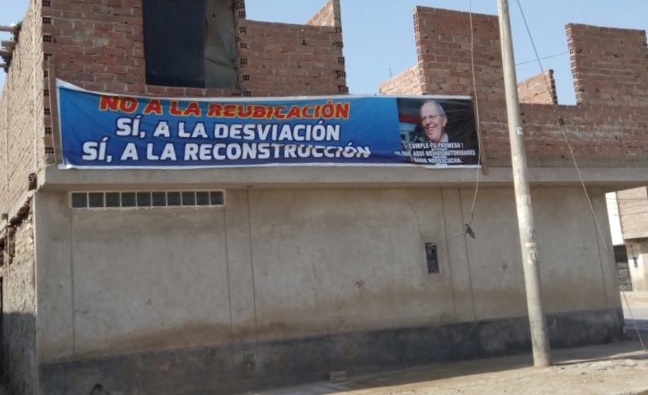 Trujillo: Pobladores de zonas en riesgo se niegan a ser reubicados