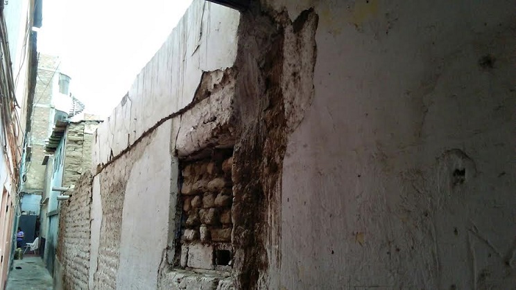   Autoridades ayudarán a reforzar deterioradas viviendas de la quinta Mantaro