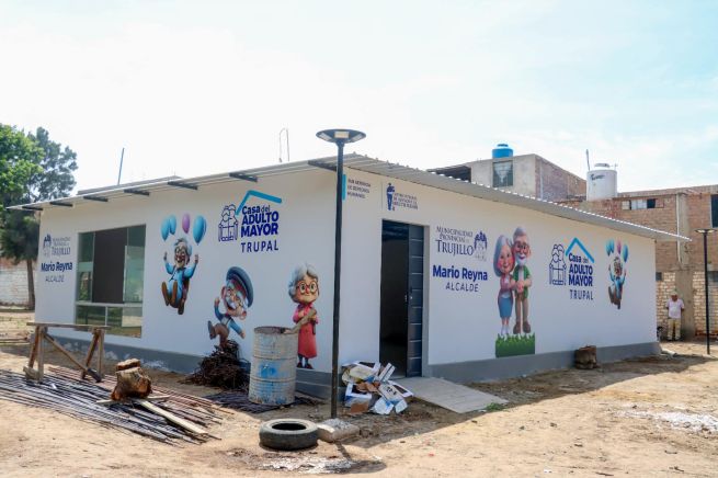 Trujillo: Casa del Adulto Mayor de Trupal entrará en funcionamiento a fines de marzo
