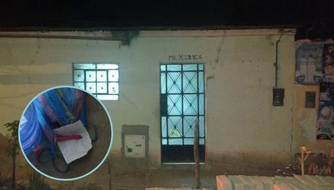 Extorsionadores casi dinamita una casa en Alto Trujillo 