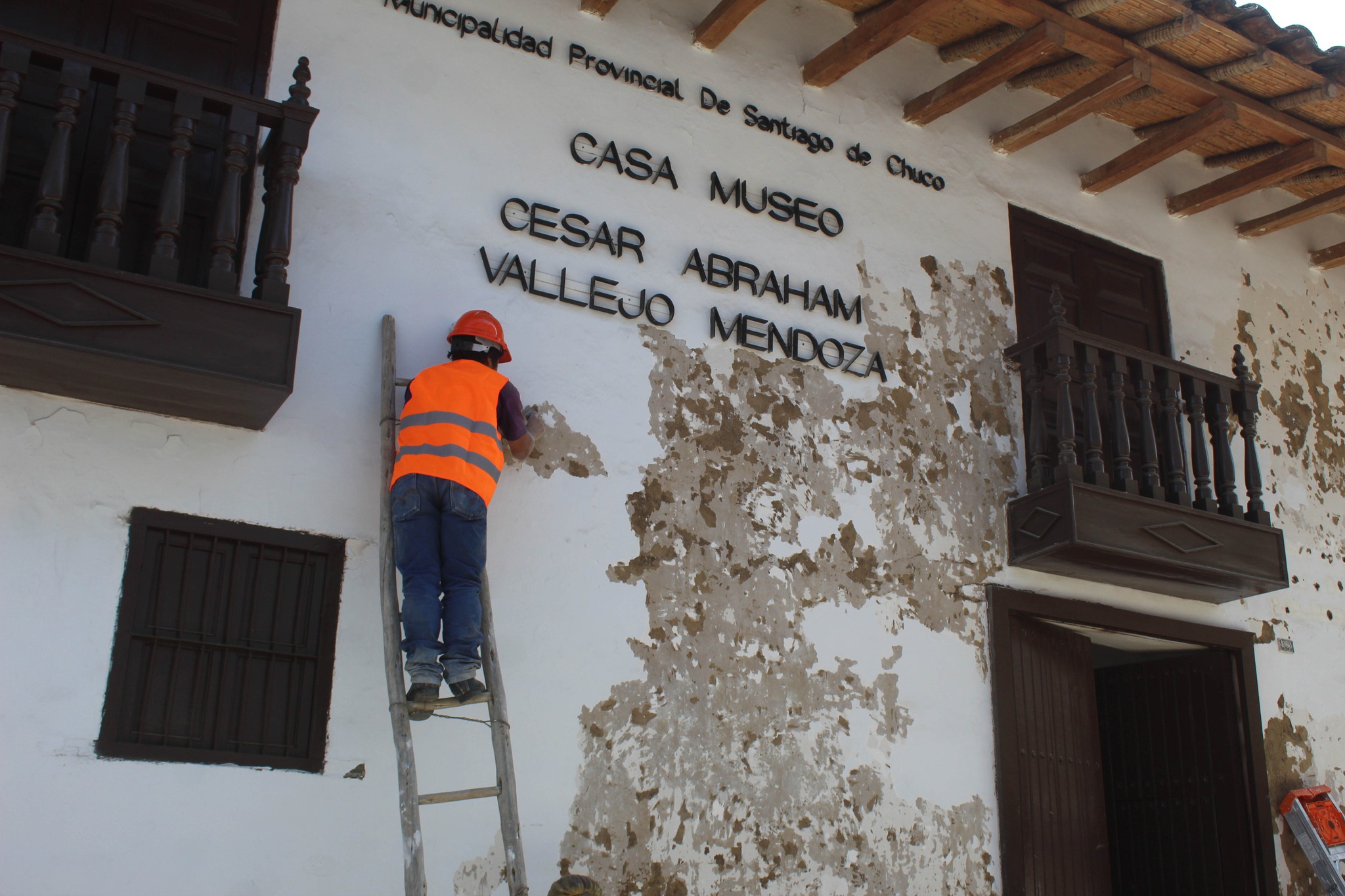 La Libertad: coordinan mantenimiento Monumento Histórico Casa Vallejo