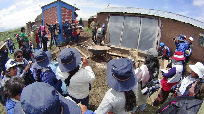 Foncodes capacitó a pobladores en implementación de viviendas aptas para afrontar temporada de heladas