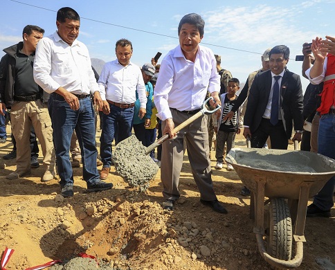 Presidente Castillo cumple varias actividades en provincias liberteñas