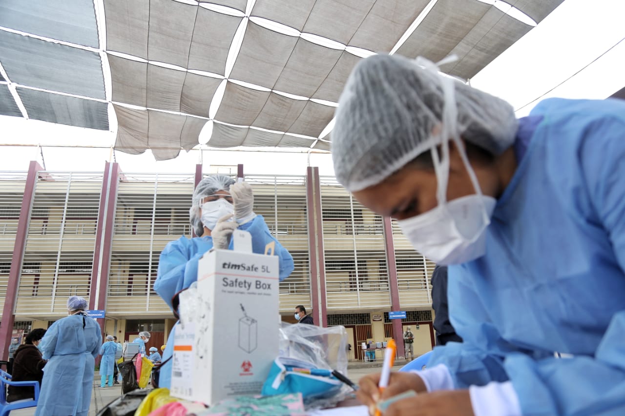 Llegó nuevo lote de vacunas para mayores de 40 en La Libertad