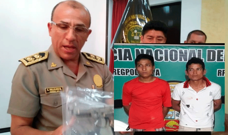 Delincuentes asaltan a policía y a enamorada con pistola de juguete en Moche