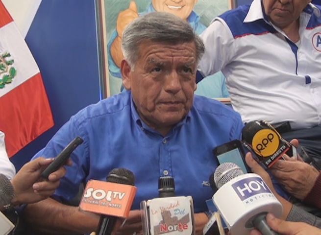 César Acuña critica tráfico de influencias en Consejo Nacional de la Magistratura