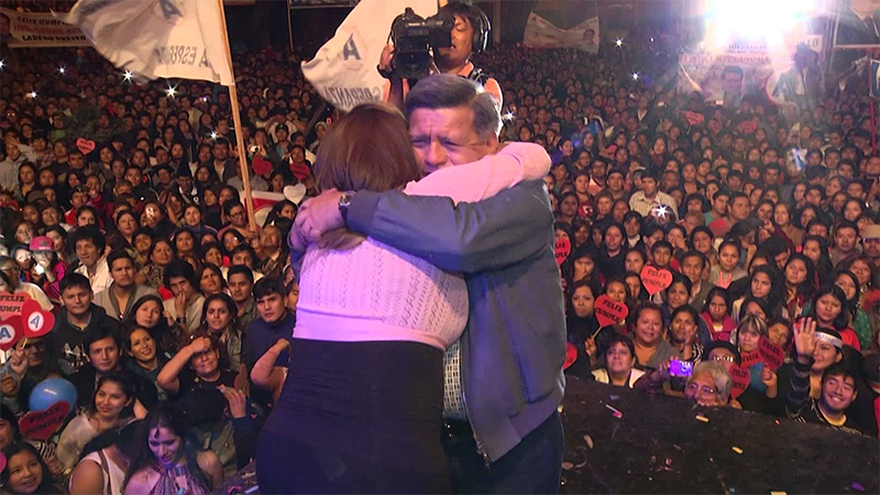 Confirman que estrado para el cumpleaños de César Acuña no fue autorizado por Defensa Civil