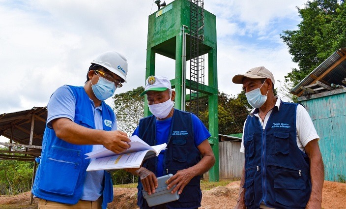 Sunass evaluó cloración del agua en 323 organizaciones comunales que dan servicio en áreas rurales 