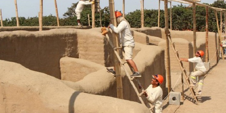 Ministra de Cultura destacó protección colocada en ciudadela Chan-Chan