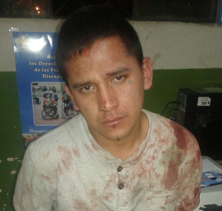 El Porvenir: Cae Chato Kevin por robar taxi
