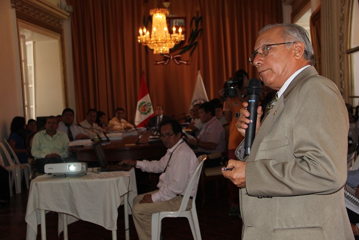 Gerente de Chavimochic informó avances de la irrigación liberteña ante el Consejo Regional