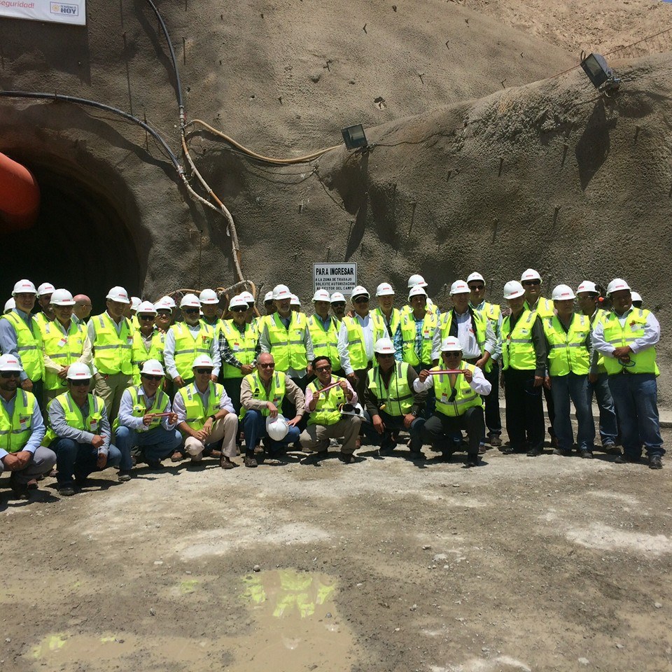 Concluyó perforación de túnel de aducción en la presa Palo Redondo