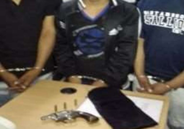 Ascope: detienen a tres menores por presuntamente llevar revólver