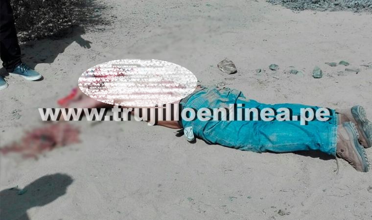 Virú: asesinan a chofer de 40 años y abandonan cuerpo en descampado