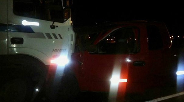 Dos muertos en choque de camioneta y Tráiler en Ciudad de Dios