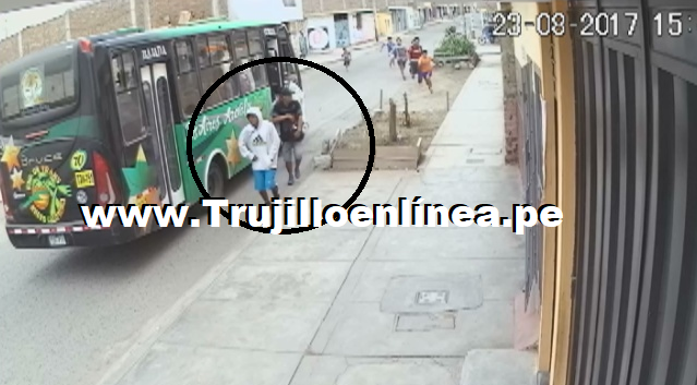 Cuatro delincuentes asaltaron a pasajeros en La Esperanza