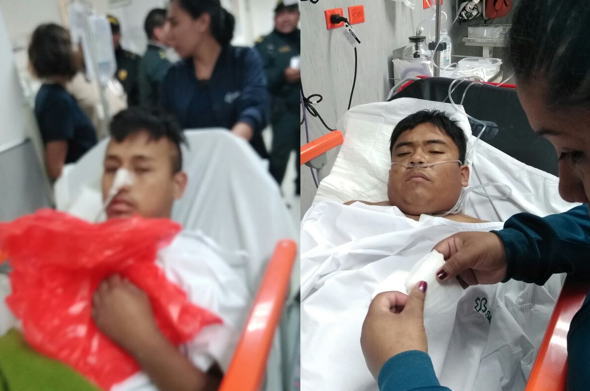 Sausal: dos delincuentes y policía herido en robo frustrado de combi