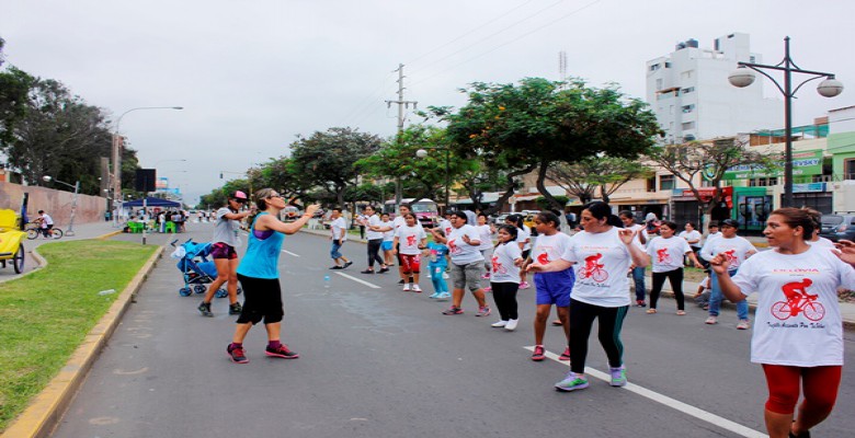 Concluyó programa de ciclovías recreativas en Trujillo