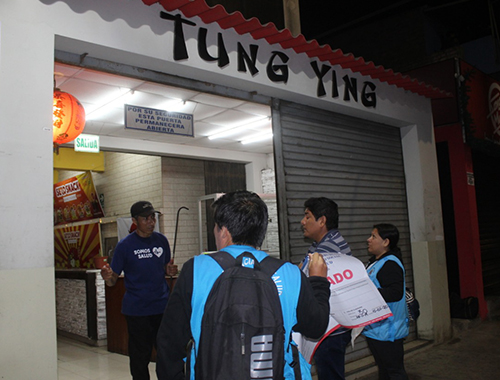 Trujillo: en operativo la comuna clausuró chifa de la Av. España