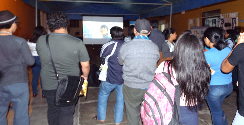 Trujillo: noches de cine al aire libre se realizan en la plazuela La Merced