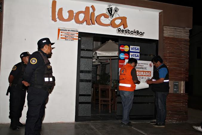 Trujillo: clausuran bares por carecer de autorización municipal 