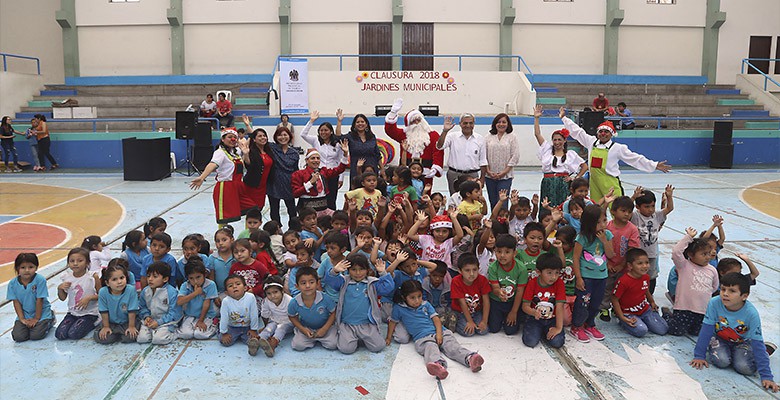 Municipalidad de Trujillo clausuró el año escolar en 44 colegios iniciales