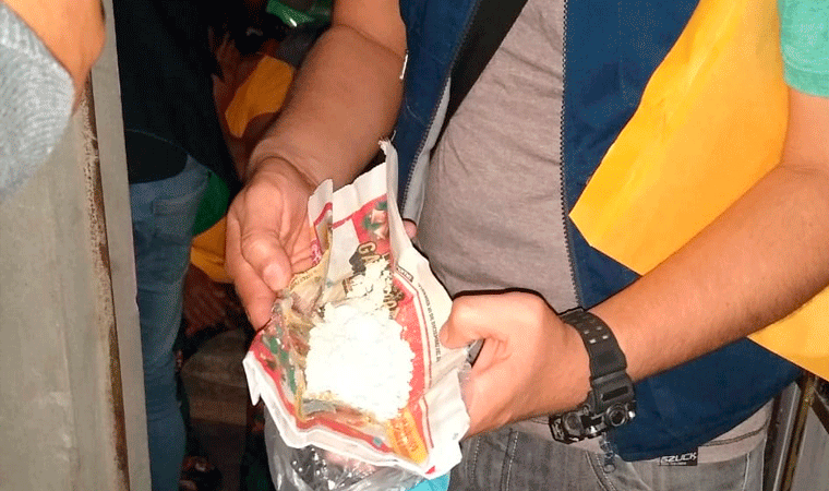 Incautan pasta básica y cocaína en vivienda de El Porvenir