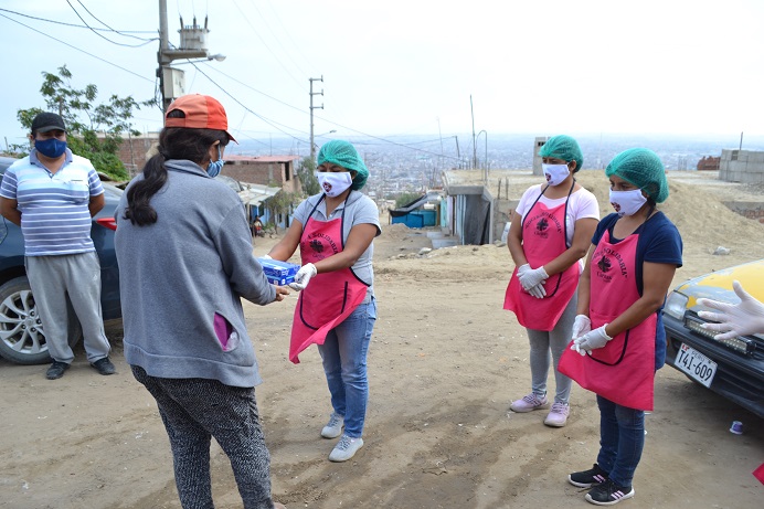 Cáritas Trujillo abre dos nuevas “Cocinas Solidarias” en La Esperanza y Huanchaco
