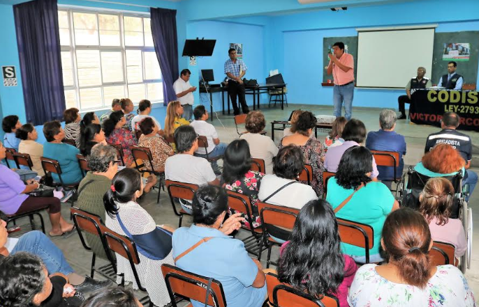 Masiva concurrencia en consulta pública de Seguridad Ciudadana en Víctor Larco