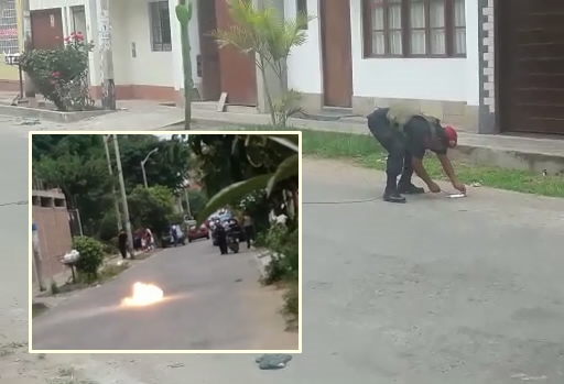 Alarma por explosivo en urbanización Arboleda