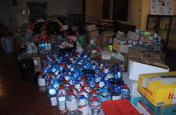 Colecta de solidaridad por Ecuador será hasta el viernes 13 de mayo