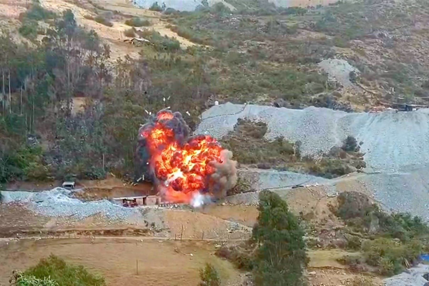 Comando Unificado incauta bienes por más S/1.5 millones a minería ilegal