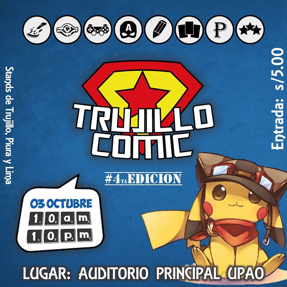 Realizarán cuarta edición del Trujillo Cómic