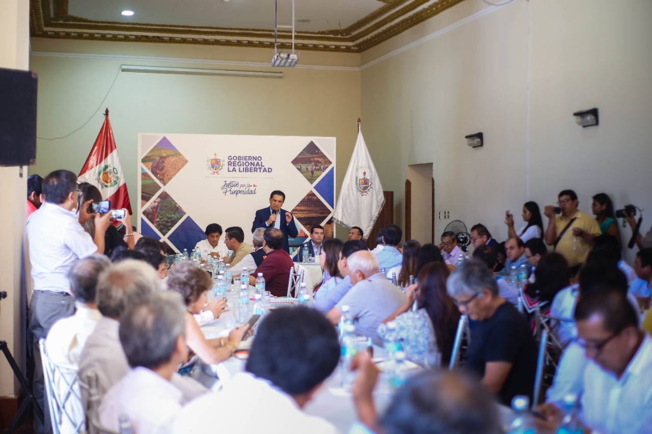 Gobierno Regional de  La Libertad lidera Comisión Multisectorial contra el coronavirus