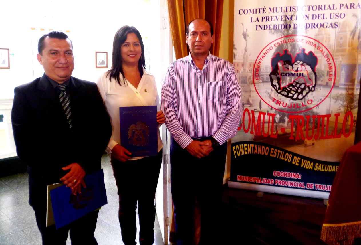 Se instaló Comité Multisectorial para la Prevención del Uso Indebido de Drogas de Trujillo