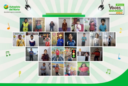 Escolares de  Virú, Casma y del Santa componen canciones creando conciencia sobre la seguridad vial