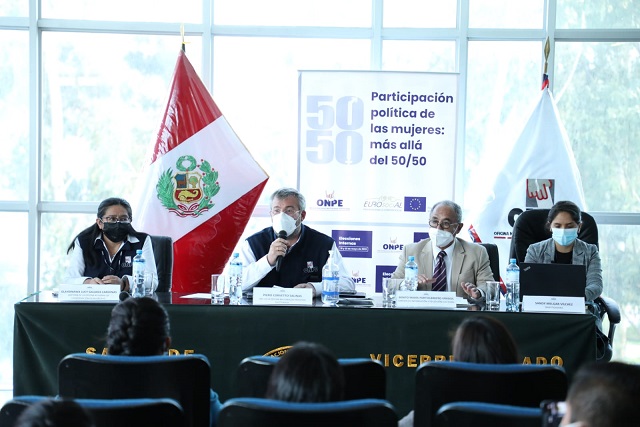 Onpe desarrolló taller para promover la paridad y alternancia