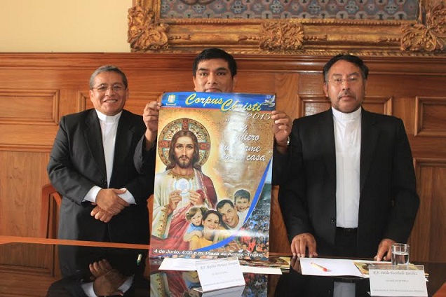 Con nutrida programación se alista la celebración del Corpus Christi