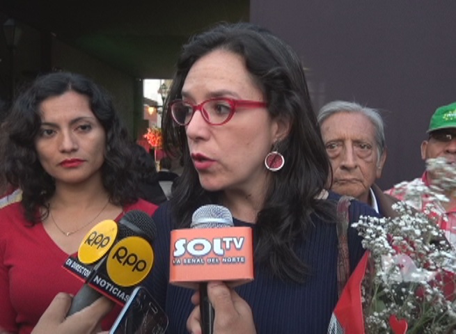 Congresista Marisa Glave critica lento proceso de la Reconstrucción 