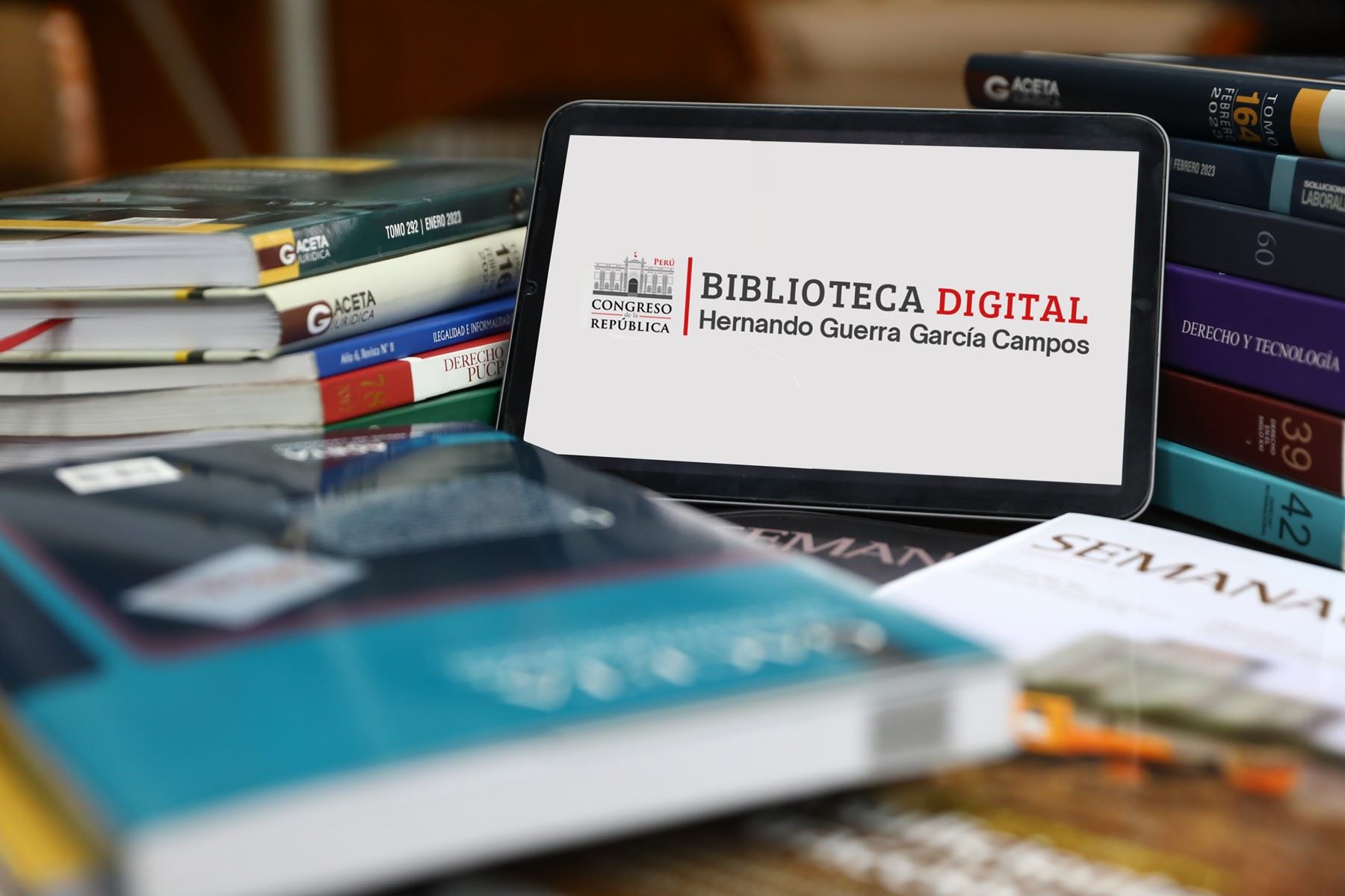 Congreso de la República presentará mañana nueva biblioteca digital