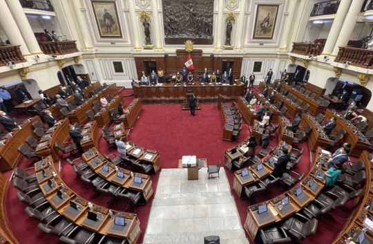 Congreso inicia pleno donde para elección de magistrados al TC