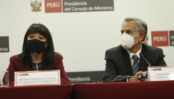 Citan a ex ministros Vásquez y Francke por decreto de urgencia que favoreció obras en Anguía 