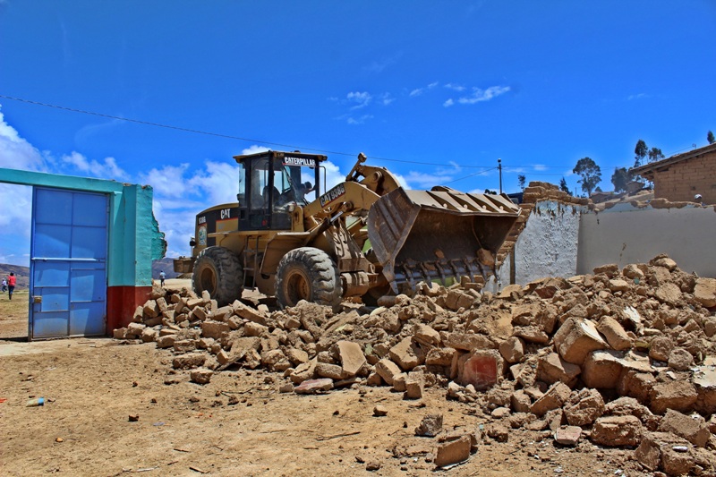 Otuzco: inician construcción de moderno colegio en Magdalena de Purruchaga