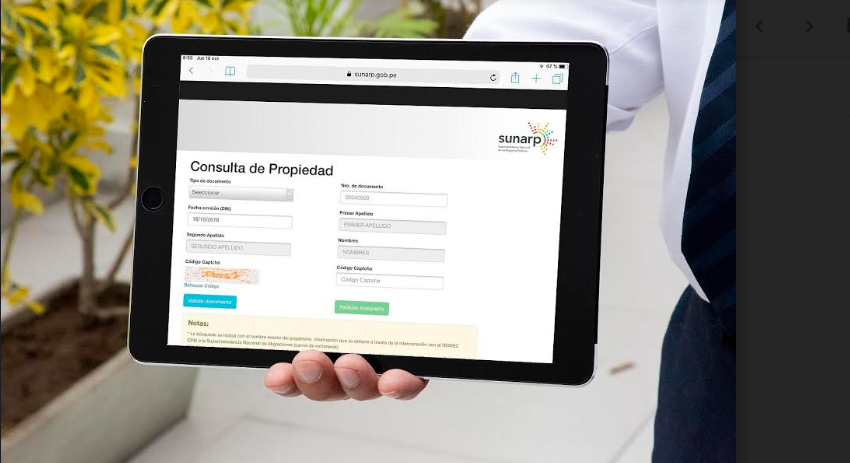 Más de 180 mil personas conocieron gratis el  número de la partida registral de su casa