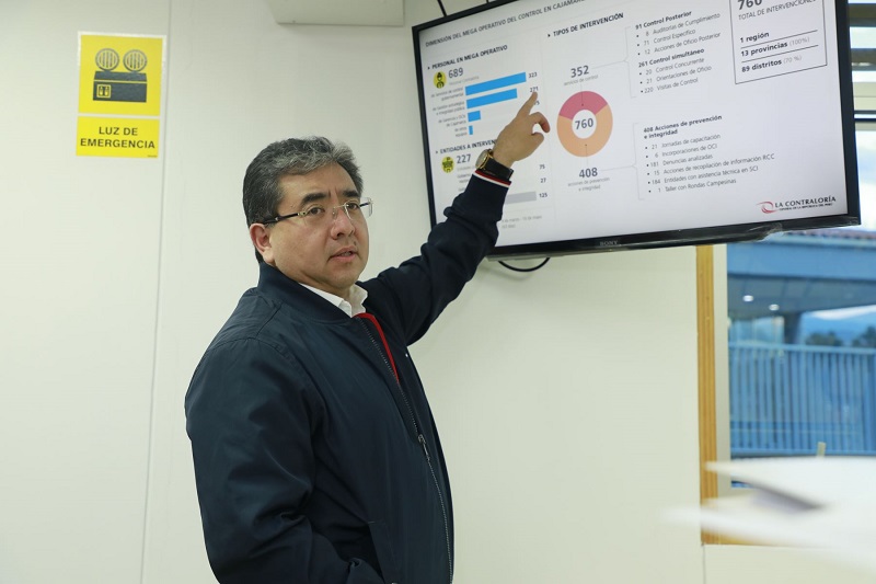 Contralor: “Responsabilidad de contener el coronavirus es de todos los peruanos”