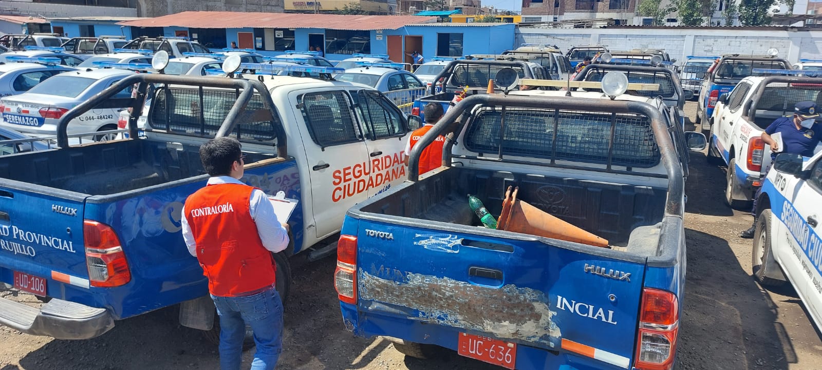 Contraloría detecta que el 76% de la flota vehicular de Seguridad Ciudadana no patrulla las 24 horas del día 