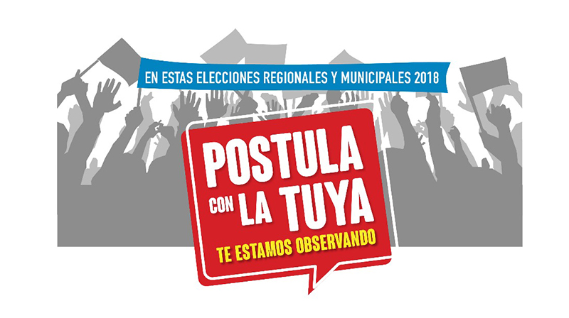 Lanzan  “Postula con la tuya” para control de uso indebido de dinero y bienes públicos con fines electorales