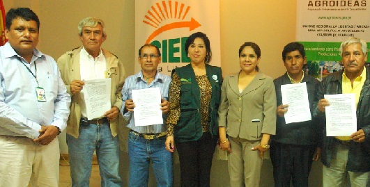 Firman convenio por S/. 2 millones para apoyar al sector agrario de la región La Libertad