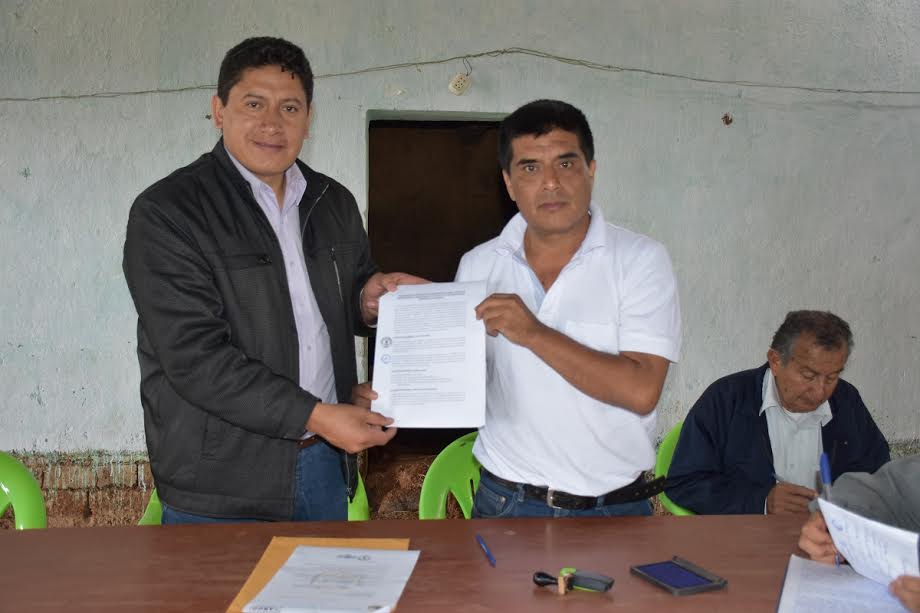 Otuzco: municipalidad firma convenio de cooperación con municipio de Charat