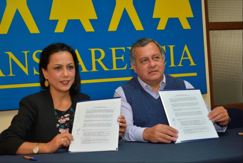 Transparencia y Perú en Línea renuevan compromiso de trabajar  por el fortalecimiento de la democracia